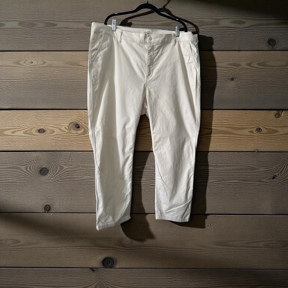 J Crew Khaki Slouchy Boyfriend Chino